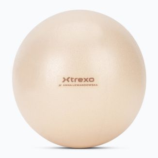 Xtrexo x Anna Lewandowska, piłka gimnastyczna mała, beżowa, 20 cm, 1 sztuka - zdjęcie produktu