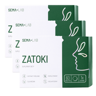 Zestaw SEMA Lab Zatoki, 2 x 60 tabletek - zdjęcie produktu