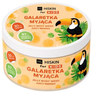 HiSkin Kids Jelly Body Wash, galaretka do kąpieli, mango, 180 ml - zdjęcie produktu