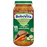 BoboVita Kaszotto! Kasza bulgur z cielęciną, warzywami i suszoną śliwką, po 11 miesiącu, 150 g - miniaturka zdjęcia produktu