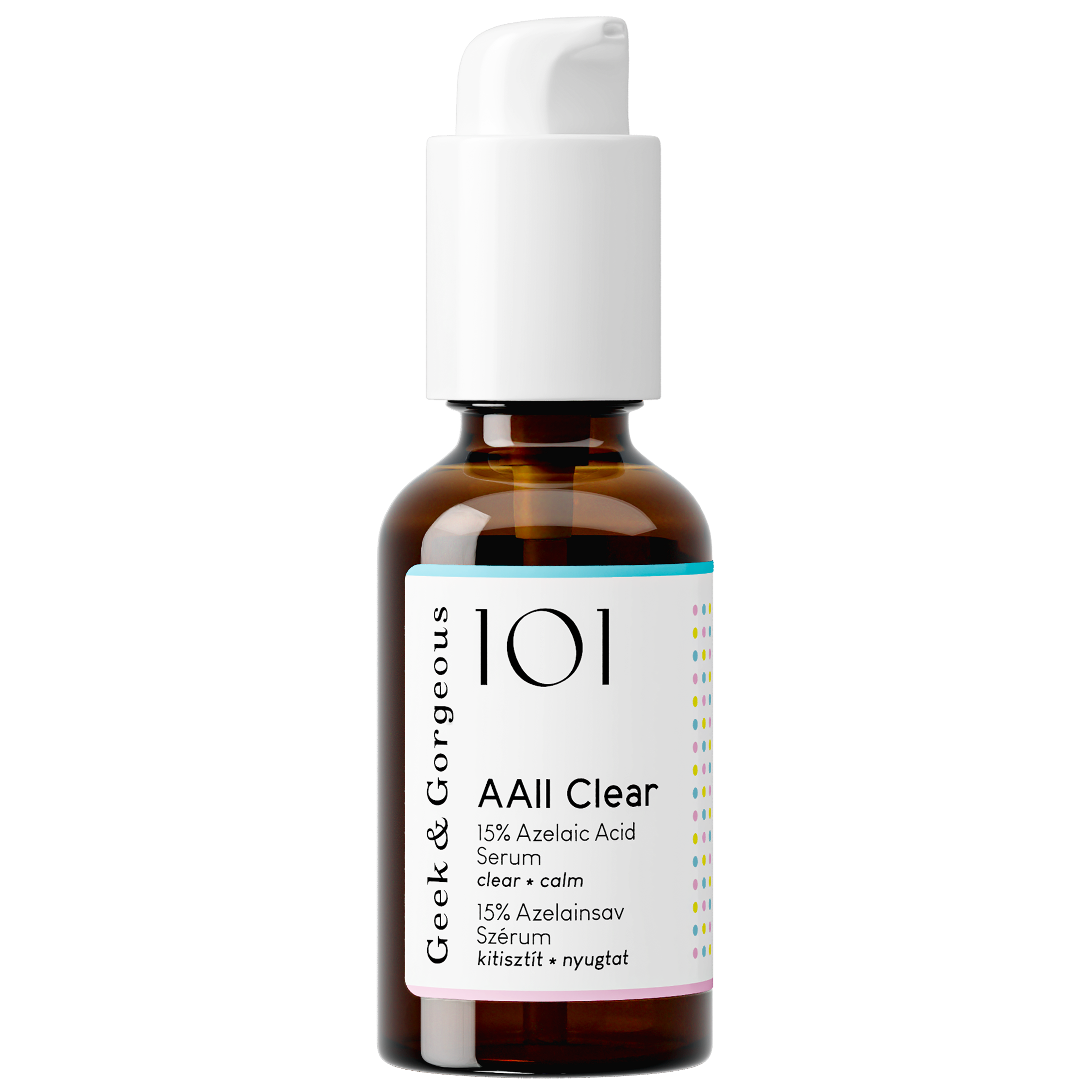 Nieznana Geek & Gorgeous AAll Clear, serum z kwasem azelainowym 15%, 30 ml