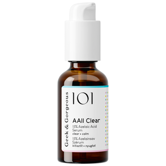 Geek & Gorgeous AAll Clear, serum z kwasem azelainowym 15%, 30 ml Geek & Gorgeous AAll Clear, serum z kwasem azelainowym 15%, 30 ml - zdjęcie produktu