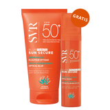 SVR Sun Secure Blur Teinte Beige Rose, koloryzujący mus przeciwsłoneczny, SPF 50+, 50 ml + Fluide Photo-Age, fluid anti-age, SPF 50+, 40 ml gratis - miniaturka zdjęcia produktu
