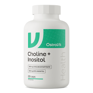 OstroVit Cholina + Inozytol, 120 kapsułek OstroVit Cholina + Inozytol, 120 kapsułek - zdjęcie produktu