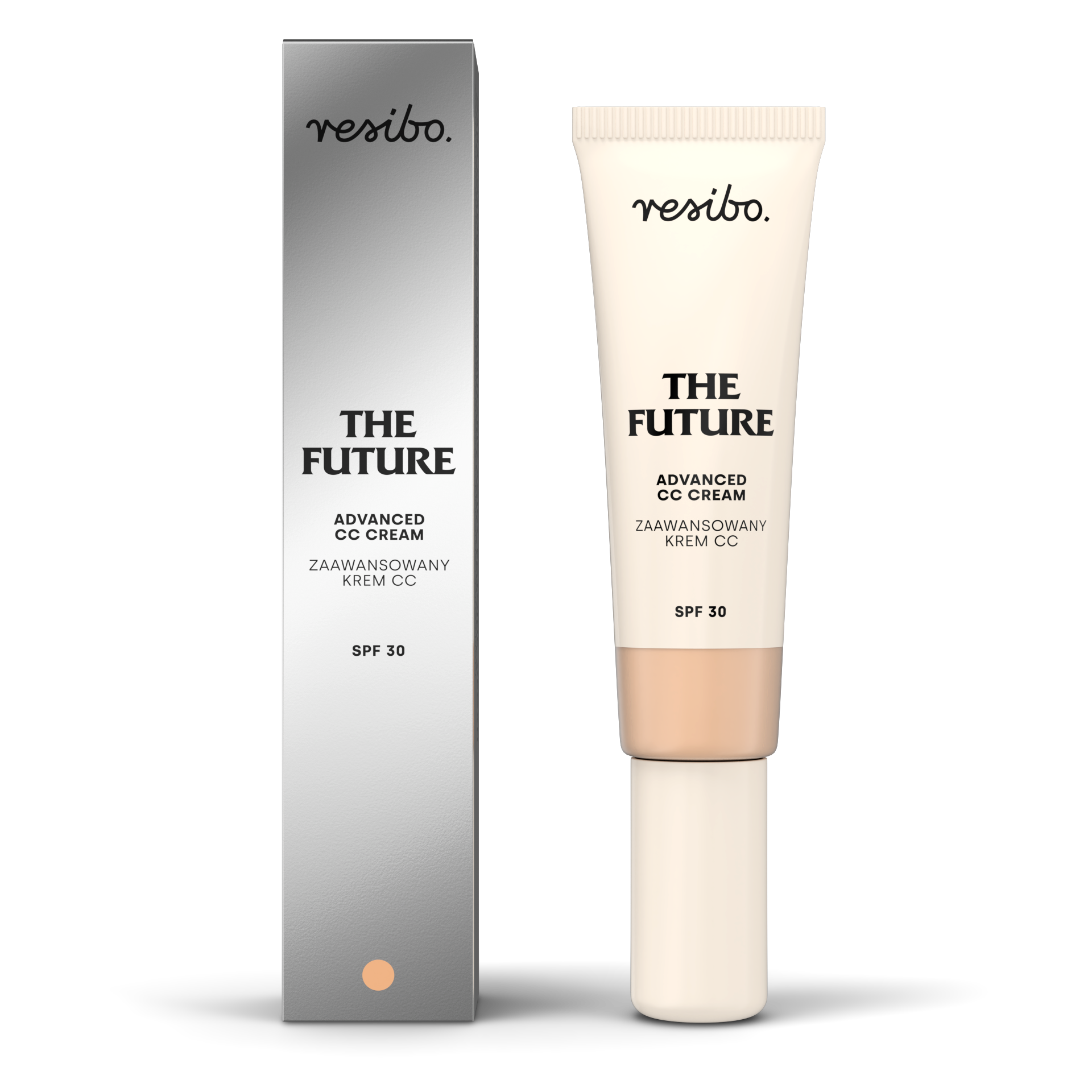 Resibo Resibo The Future, zaawansowany krem CC, Beige, SPF 30, 30 ml