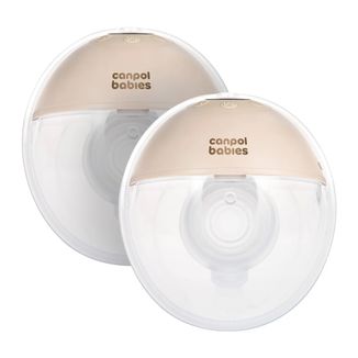 Canpol Babies Hands-Free 2.0, laktator muszlowy, podwójny, bezprzewodowy, 1 sztuka Canpol Babies Hands-Free 2.0, laktator muszlowy, podwójny, bezprzewodowy, 1 sztuka - zdjęcie produktu