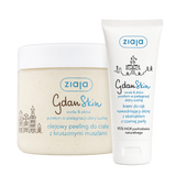 Zestaw Ziaja GdanSkin, nawadniający krem do rąk, 50 ml + olejowy peeling do ciała, 300 ml - miniaturka zdjęcia produktu