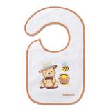 BabyOno, śliniak frotte, beżowy, od 6 miesiąca, 1 sztuka - miniaturka zdjęcia produktu
