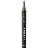 Catrice Feather Brow Filler Waterproof 020 Medium Brown, pisak do brwi, wodoodporny, 0,5 ml - miniaturka zdjęcia produktu
