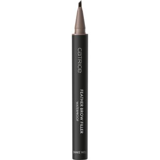 Catrice Feather Brow Filler Waterproof 020 Medium Brown, pisak do brwi, wodoodporny, 0,5 ml - zdjęcie produktu