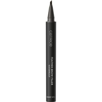 Catrice Feather Brow Filler Waterproof 030 Soft Black, pisak do brwi, wodoodporny, 0,5 ml - zdjęcie produktu