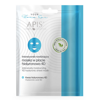 Apis, intensywnie nawilżająca maska w płachcie, 20 g - zdjęcie produktu