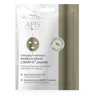Apis, liftingująco-napinająca maska w płachcie, 20 g - zdjęcie produktu