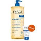 Uriage Xemose, olejek do kąpieli i pod prysznic, 1 L + krem do rąk regenerująco-ochronny, 50 ml gratis - miniaturka zdjęcia produktu