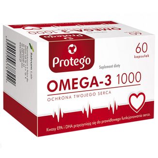 Protego Omega-3 1000, 60 kapsułek - zdjęcie produktu