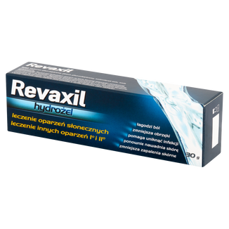 Revaxil, hydrożel na oparzenia, 30 g USZKODZONE OPAKOWANIE - zdjęcie produktu