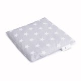 Bocioland, termofor z pestek wiśni, 20 cm x 20 cm, gwiazdki szare, 1 sztuka USZKODZONE OPAKOWANIE - miniaturka zdjęcia produktu