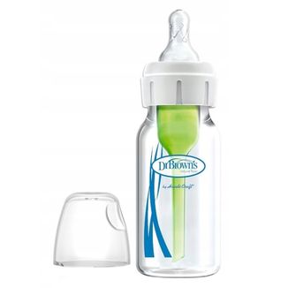 Dr Brown's, butelka antykolkowa, standard options ze smoczkiem od urodzenia, 120 ml - zdjęcie produktu