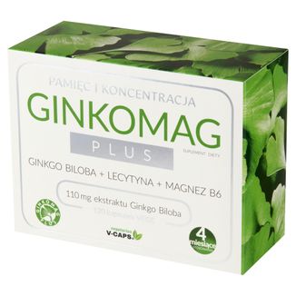 Ginkomag Plus, 120 kapsułek - zdjęcie produktu