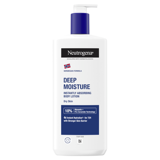 Neutrogena Formuła Norweska, Deep Moisture, głęboko nawilżająca emulsja do ciała, 400 ml - zdjęcie produktu