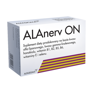 ALAnerv ON, 30 kapsułek USZKODZONE OPAKOWANIE - zdjęcie produktu