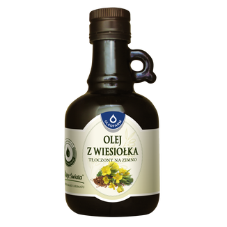 Oleofarm Oleje Świata Olej z wiesiołka, tłoczony na zimno, 250 ml - zdjęcie produktu