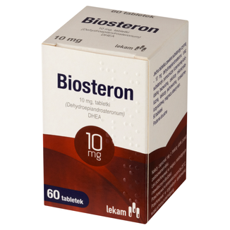Biosteron 10 mg, 60 tabletek USZKODZONE OPAKOWANIE - zdjęcie produktu