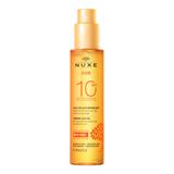 Nuxe Sun, brązujący olejek do opalania twarzy i ciała SPF 10, 150 ml - miniaturka zdjęcia produktu