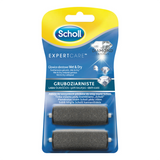 Scholl Expert Care, wymienne głowice obrotowe Wet & Dry gruboziarniste z kryształkami diamentów, 2 sztuki - miniaturka zdjęcia produktu
