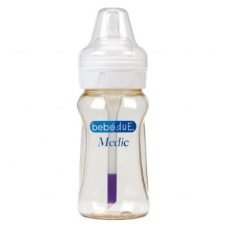 AbakusBaby, Bebedue, butelka złota antykolkowa, po 3 miesiącu, 260 ml - 2 AbakusBaby, Bebedue, butelka złota antykolkowa, po 3 miesiącu, 260 ml - 2 - zdjęcie produktu