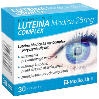 Luteina Medica 25 mg Complex, 30 kapsułek - zdjęcie produktu