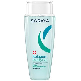 Soraya Kolagen i Elastyna, tonik bezalkoholowy, 200 ml - zdjęcie produktu