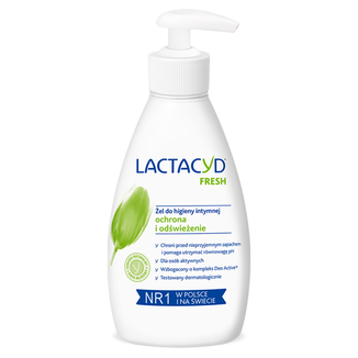 Lactacyd Fresh, żel do higieny intymnej odświeżający, 200 ml USZKODZONE OPAKOWANIE - zdjęcie produktu