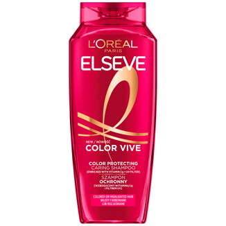 L'Oreal Elseve Color-Vive, szampon ochronny do włosów farbowanych lub z pasemkami, 400 ml - zdjęcie produktu