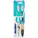 Jordan Individual Clean, szczoteczka do zębów, Soft, 2 sztuki - miniaturka zdjęcia produktu