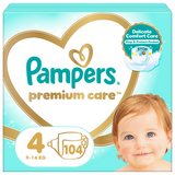 Pampers Premium Care, pieluchy rozmiar 4, 9-14 kg, 104 sztuki - miniaturka zdjęcia produktu