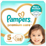 Pampers Premium Care 5 (11-16 kg), pieluchy, 88 sztuk - miniaturka zdjęcia produktu