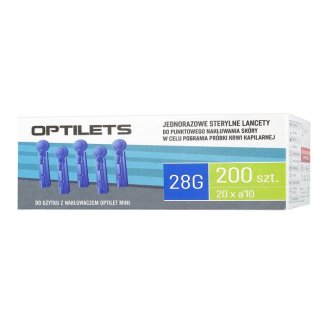 Lancety Optilets, 200 sztuk - zdjęcie produktu