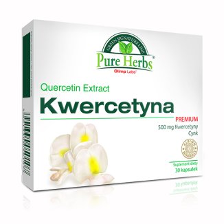 Olimp Pure Herbs Kwercetyna Premium, 30 kapsułek - zdjęcie produktu