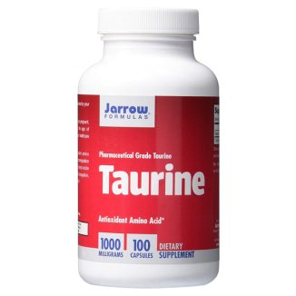 Jarrow Formulas Taurine, tauryna 1000 mg, 100 kapsułek - zdjęcie produktu