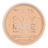 Rimmel Stay Matte, puder matujący, 006 Warm Beige, 14 g - miniaturka zdjęcia produktu