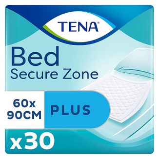 Tena Bed, podkłady chłonne, Plus, 60 cm x 90 cm, 30 sztuk - zdjęcie produktu