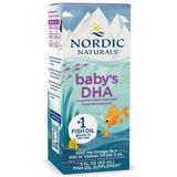 Nordic Naturals Baby's DHA, Omega-3 z witaminą D3, 60 ml - miniaturka zdjęcia produktu