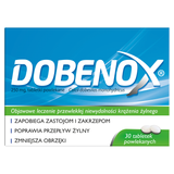 Dobenox 250 mg, 30 tabletek powlekanych - miniaturka zdjęcia produktu