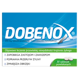 Dobenox 250 mg, 30 tabletek powlekanych - miniaturka zdjęcia produktu