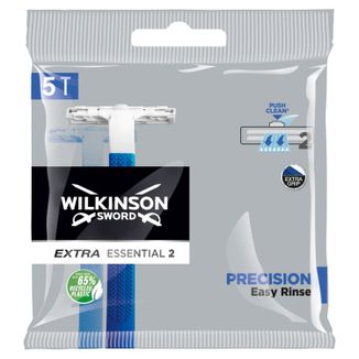 Wilkinson Sword Men Extra2 Precision, maszynki do golenia, jednorazowe, 5 sztuk - zdjęcie produktu