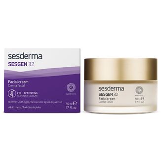 Sesderma Sesgen 32, odżywczy krem do twarzy aktywujący komórki, 50 ml - zdjęcie produktu