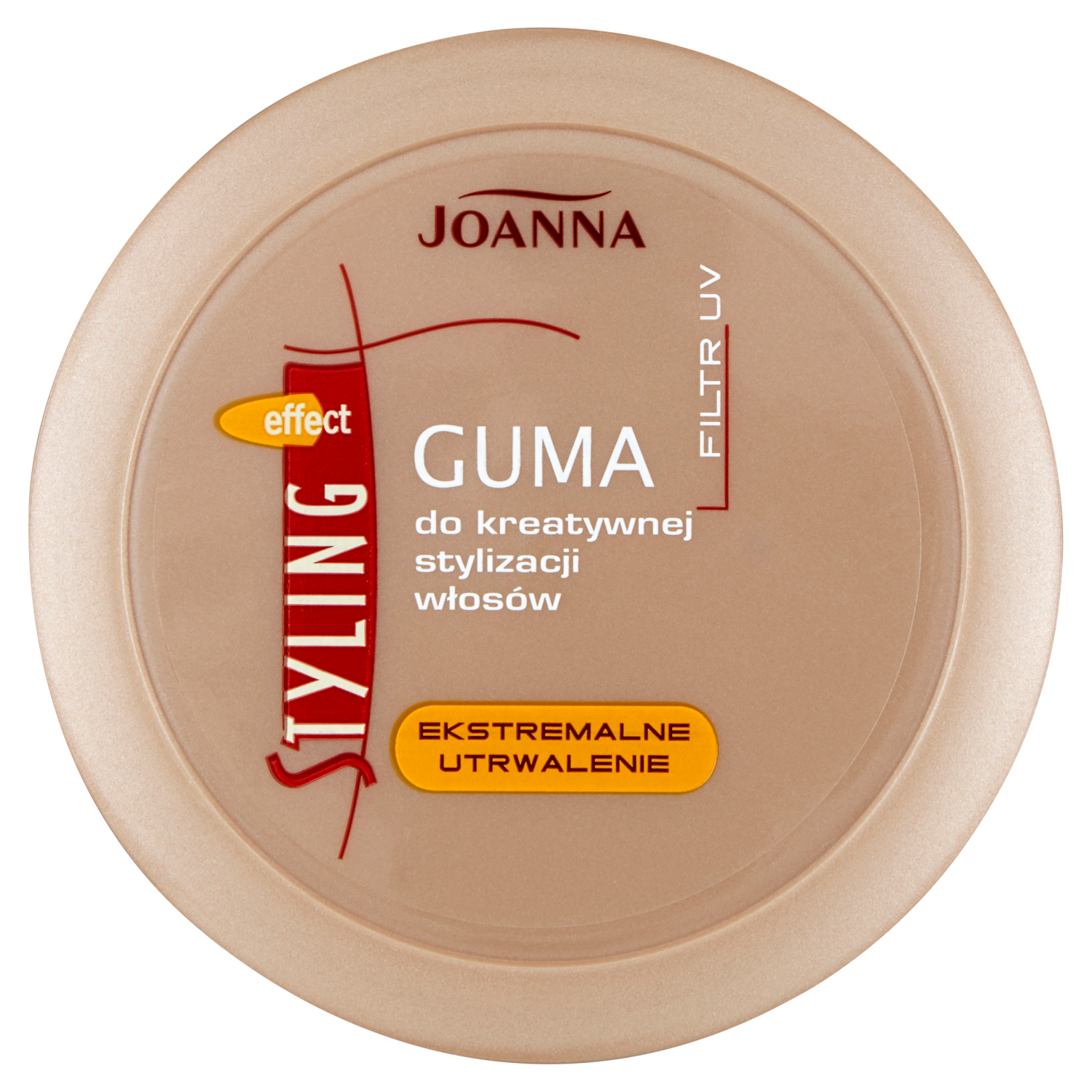 Nieznana Joanna Styling Effect, guma do kreatywnej stylizacji włosów, ekstremalne utrwalenie, 100 g — Inhaltsstoffe und Bewertung