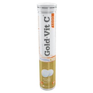 Olimp, Gold-Vit C, 1000 mg, smak cytrynowy, 20 tabletek musujących KRÓTKA DATA - zdjęcie produktu