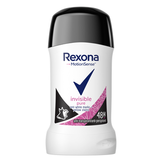 Rexona, antyperspirant w sztyfcie, Invisible Pure, 40 ml - zdjęcie produktu